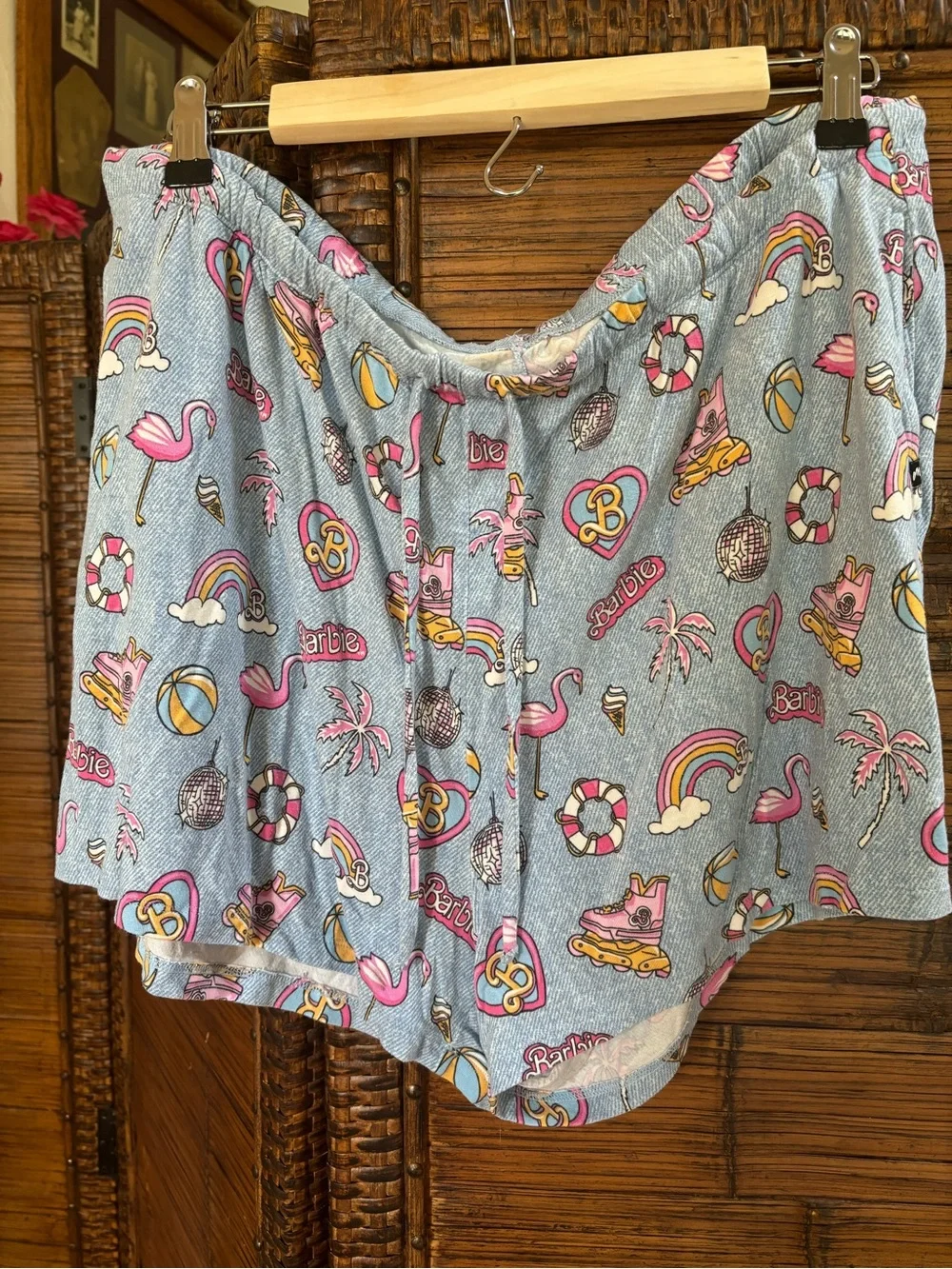 MeUndies x Barbie Print Women's Sleep Shorts - Picture 2 of 6